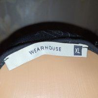 Wearhouse XL-Официална туника в черно със сребристи абстрактни фигури , снимка 8 - Рокли - 42197274