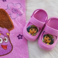 Детски крокс Дора изследователката №24, снимка 2 - Бебешки обувки - 35908918