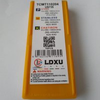 10 броя стругарски пластини LDXU TCMT110204 TCMT21.51 US735, снимка 2 - Други инструменти - 39845612