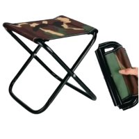 Здрав и компактен сгъваем камуфлажен стол с калъф, снимка 1 - Къмпинг мебели - 41003274