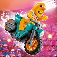 LEGO® City Stuntz 60310 - Каскадьорски мотоциклет пиле, снимка 4 - Конструктори - 35671444