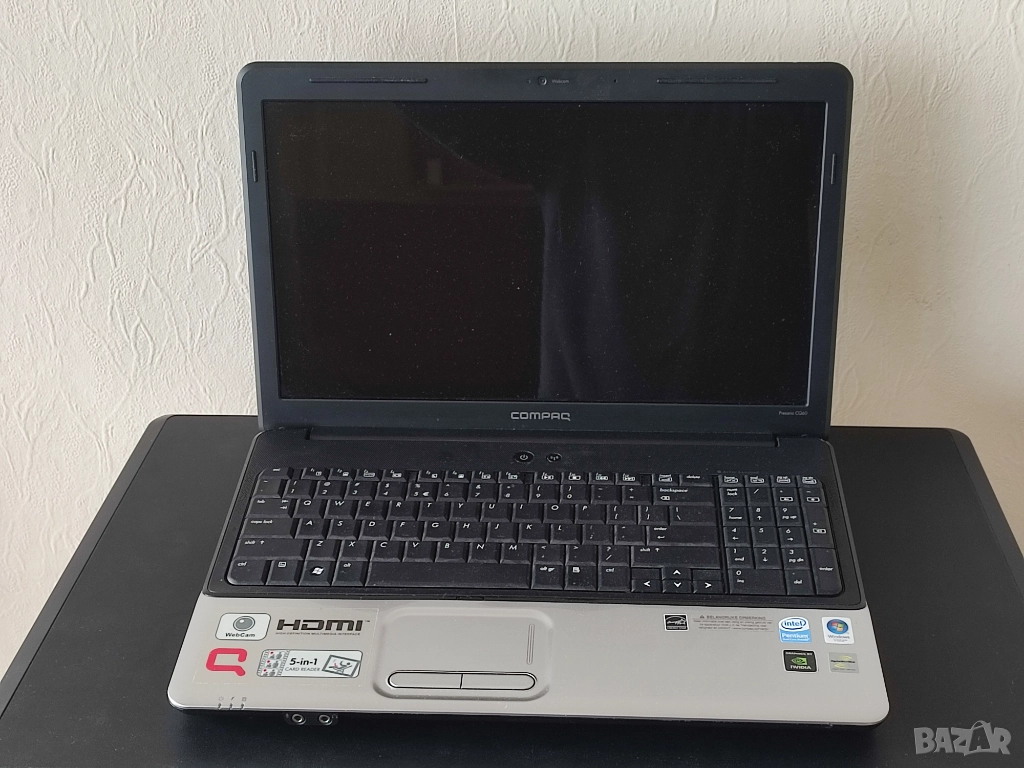 Лаптоп HP Compaq. Бърз компютър с SSD disk , снимка 1