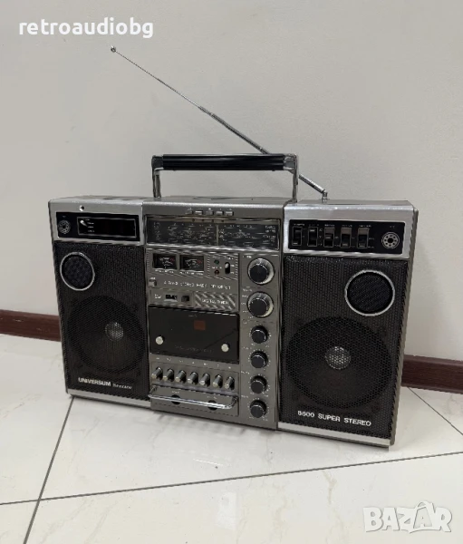 🔊Ретро масивен радиокасетофон Boombox Universum Senator 8800 - (SANYO)🔊, снимка 1