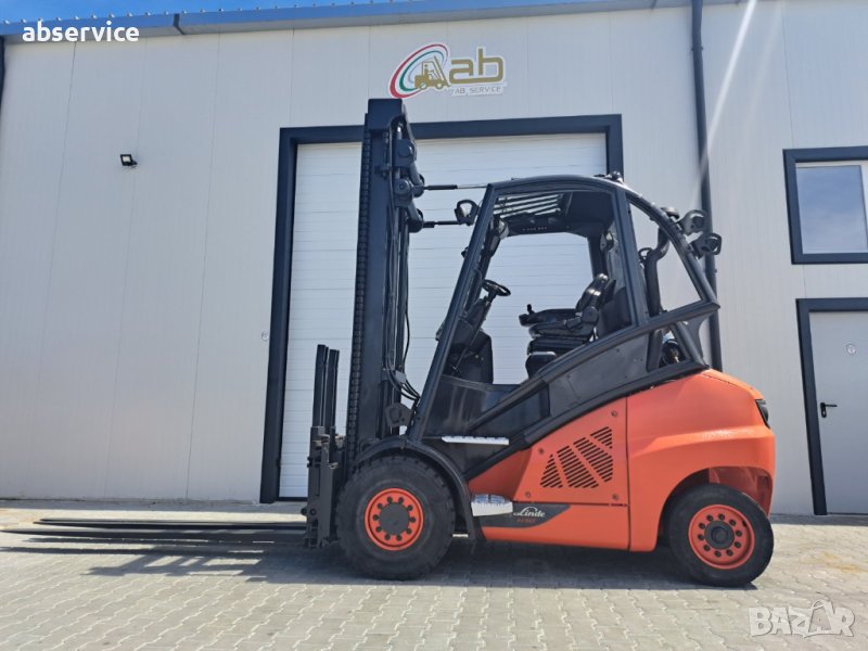 Мотокар Linde H50 - газокар от АБ Сервиз мотокари, снимка 1