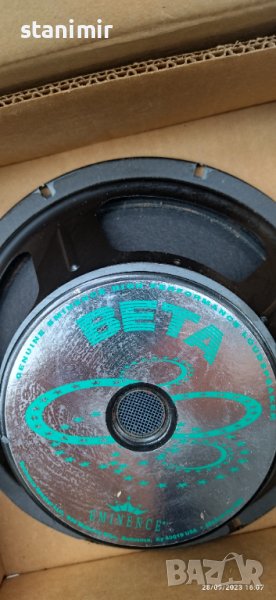 Eminence BETA 10b 10 Inch Driver Speaker 16 Ohm, снимка 1