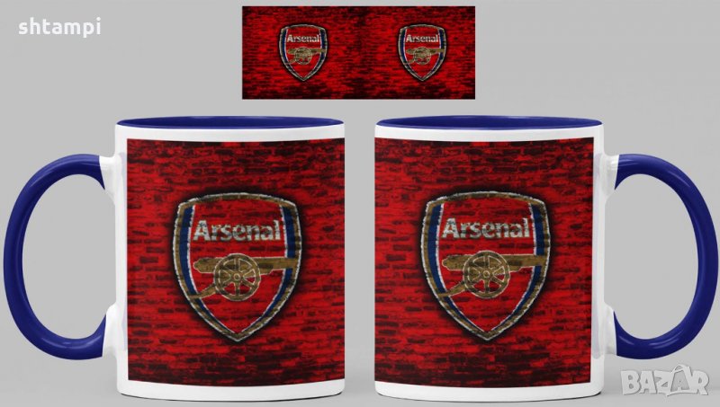 Чаша Арсенал Arsenal  Керамична, снимка 1