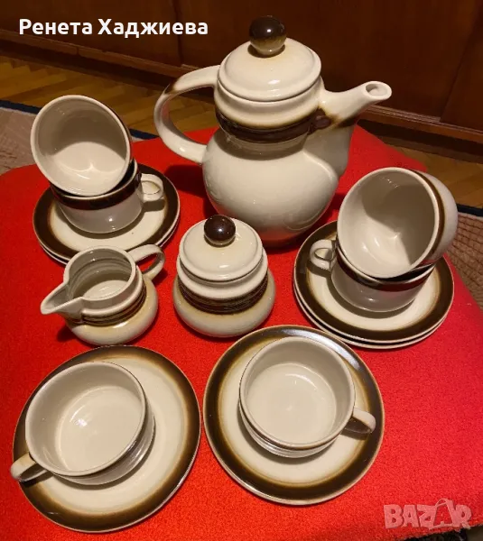 Сервиз за чай керамика, снимка 1