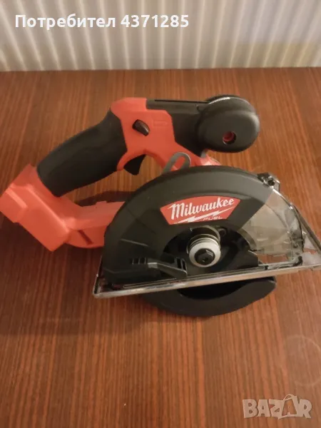 Milwaukee безчетков ръчен циркуляр за метал специално(metal cutter)M18 FMCS, снимка 1