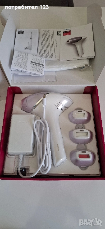 Фотоепилатор Philips lumea ipl 8000, снимка 1