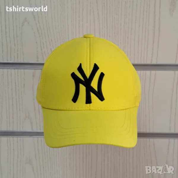 Нова шапка с козирка New York (Ню Йорк) в жълт цвят, Унисекс, снимка 1