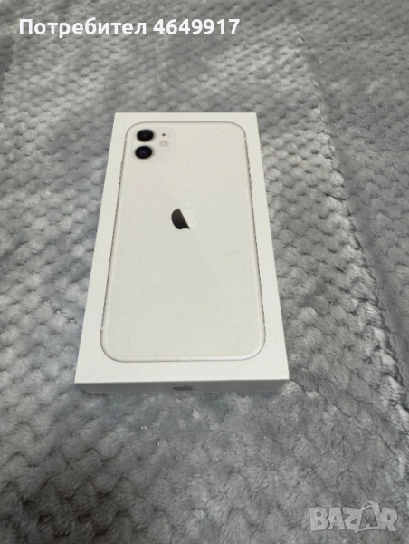iPhone 11 64GB White – Работи отлично, реални снимки, по договаряне, снимка 1