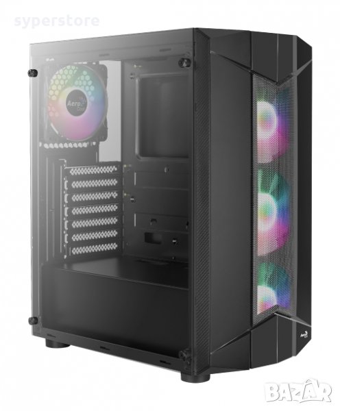 Кутия за компютър AeroCool Sentinel PB16043.11 Черна ATX Middle Tower, снимка 1