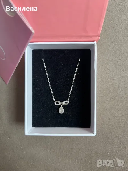 Сребърно колие , снимка 1