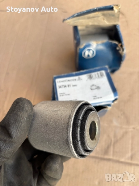 Тампон, носач LEMFÖRDER 34734 01 009 /3473401009 BMW X5, X6 задна ос, двустранен, вътрешен, отзад, снимка 1