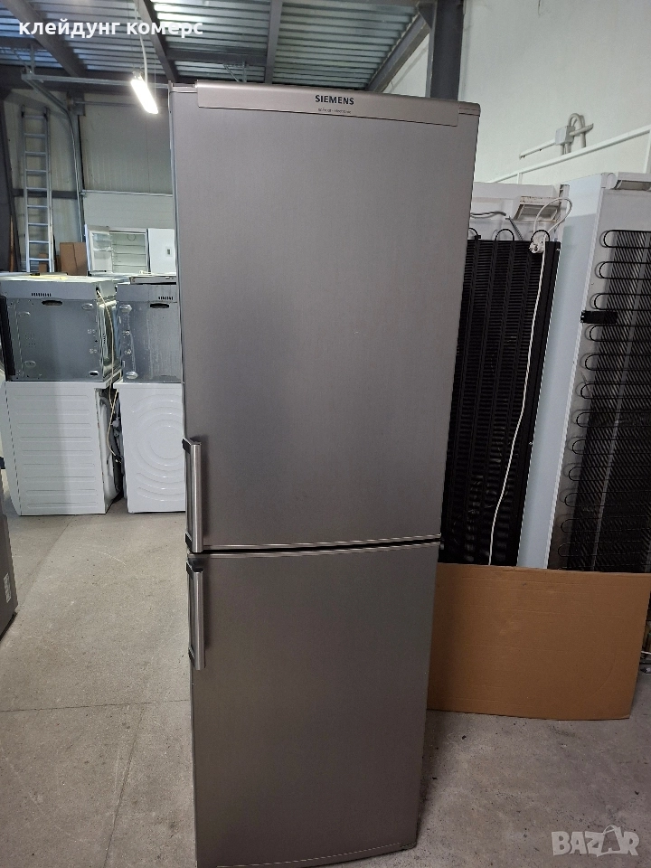 Хладилник с фризер SIEMENS NO FROST ИНОКС вис.185см. А+++, снимка 1
