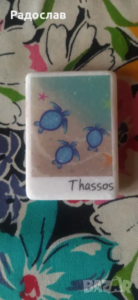 оригинален магнит за хладилник Тасос  Гърция , снимка 1