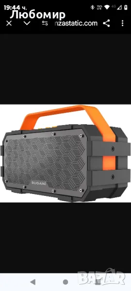 Bluetooth високоговорител Bugani M90 с 30 W стерео звук

, снимка 1