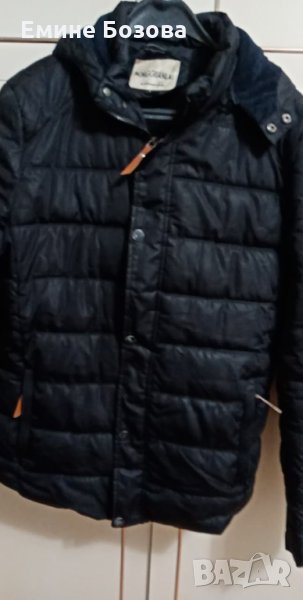 Мъжко черно шушляково яке Mingguanlai, снимка 1