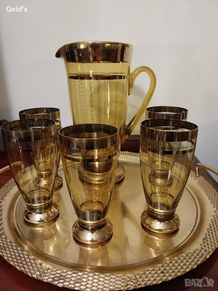 Италиански кристален сервиз , снимка 1