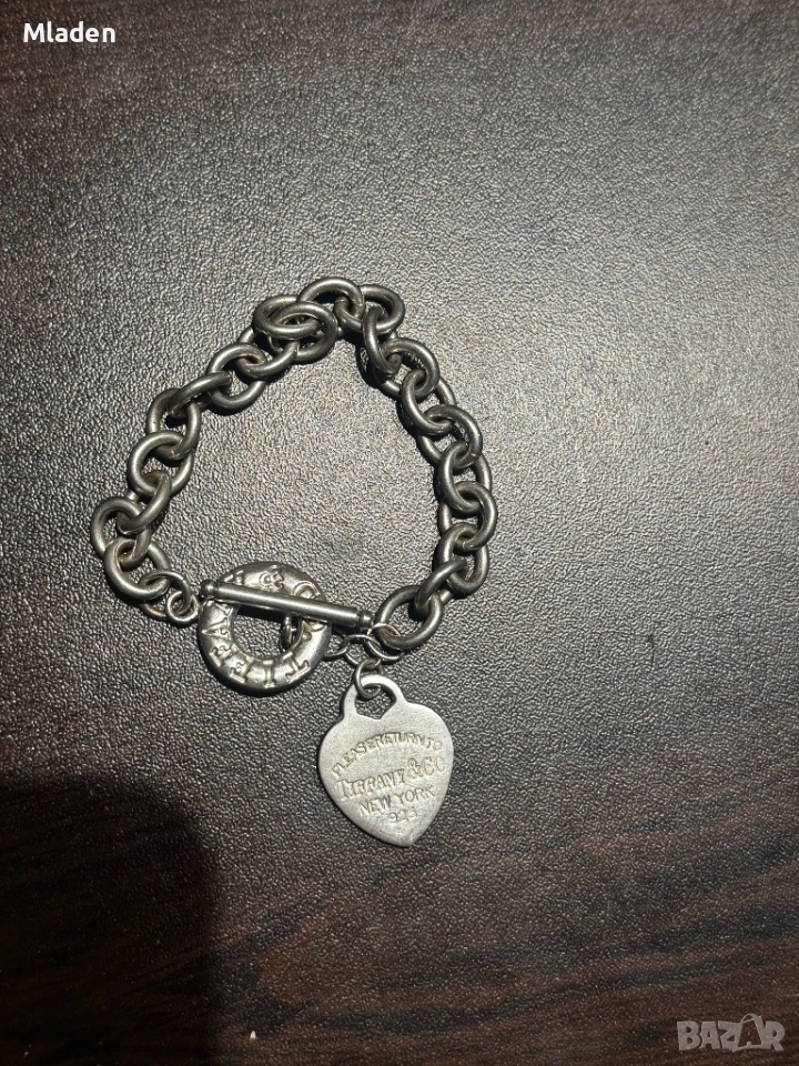 Сребърна гривна/Tiffany i Co, проба 925, снимка 1