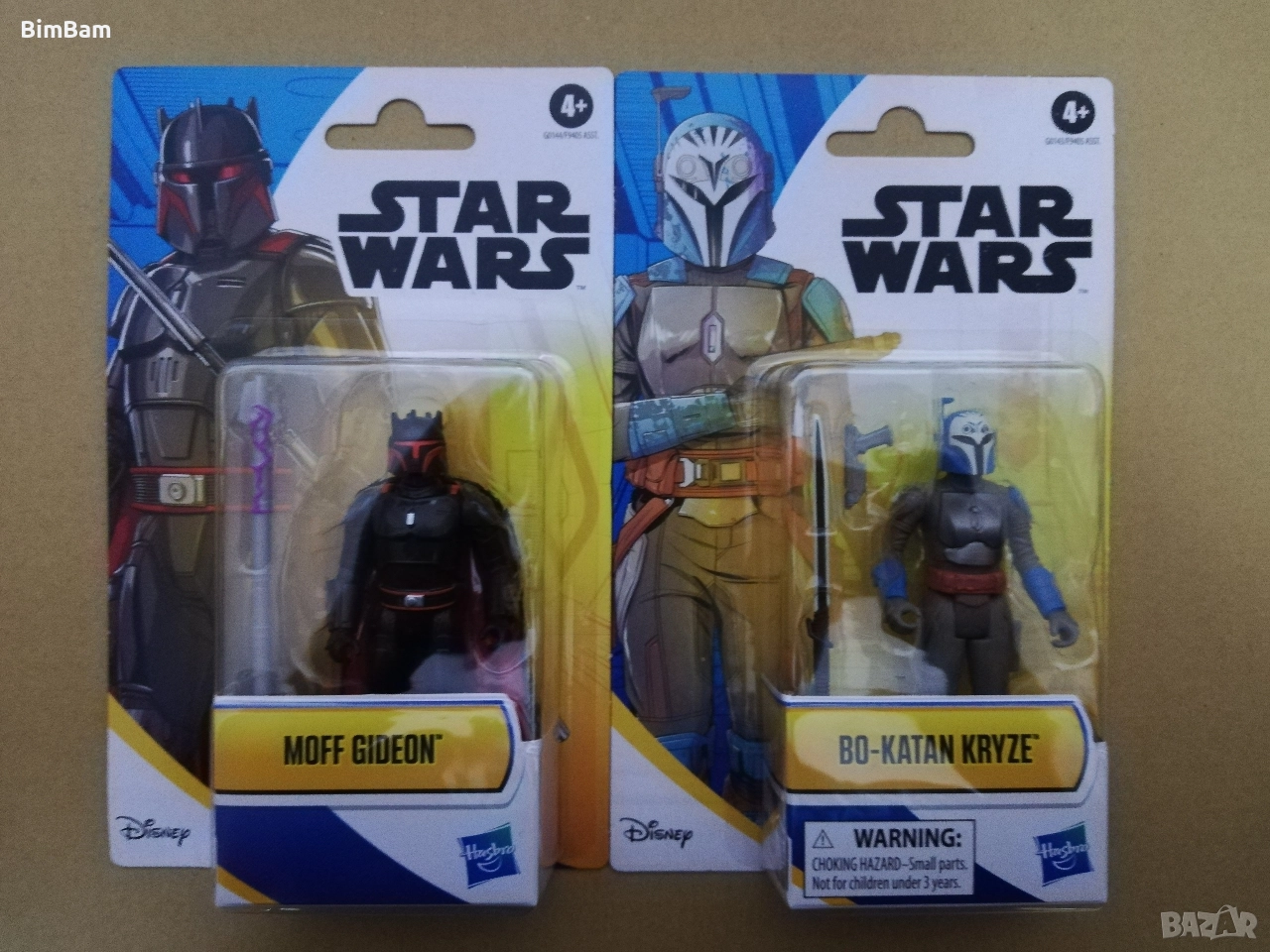 Оригинални фигури Star WarsTM - Moff Gideon / Bo-Katan Kryze, снимка 1