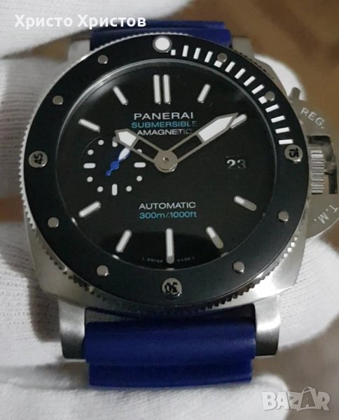 Мъжки луксозен часовник Panerai Submarsible AMAGNETIC, снимка 1