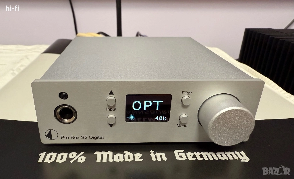 Pro-Ject Pre Box S2 Digital / DAC / Preamp / Headphone amp, снимка 1