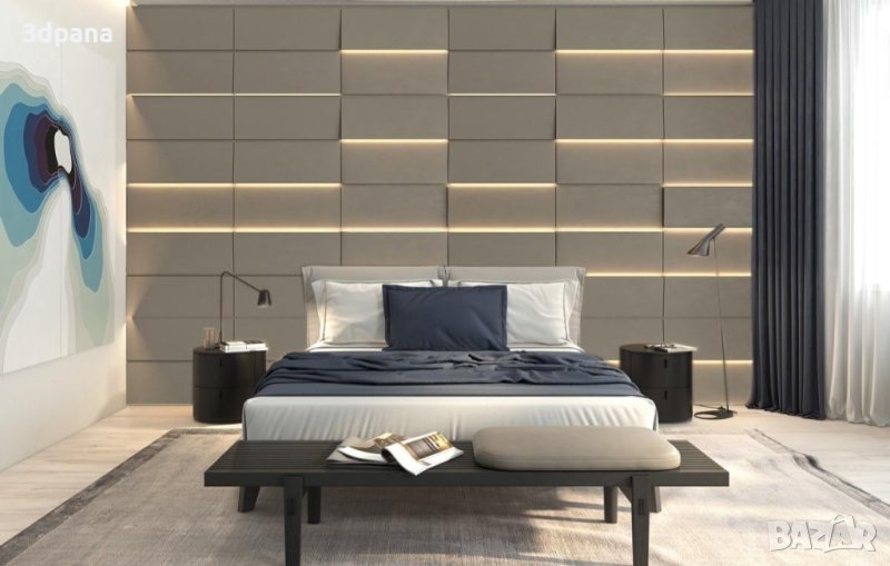 	3Д LED ПАНЕЛИ, декоративни облицовки за стени, облицовъчен камък, 0073, снимка 1