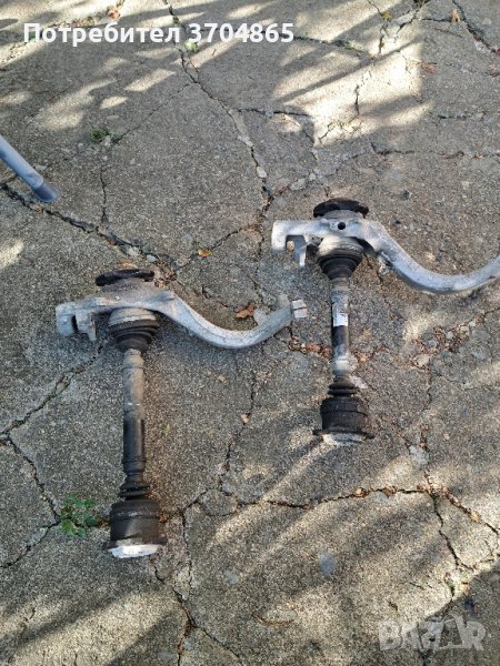 Полуоски със каретата за Ауди А6 ц5 2.5 ТДИ 180к.с куатро 2002год, снимка 1