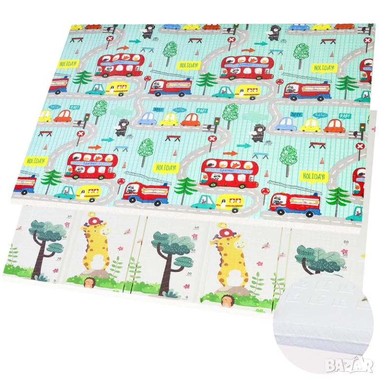 Килими за игра с две лица 180/200, снимка 1