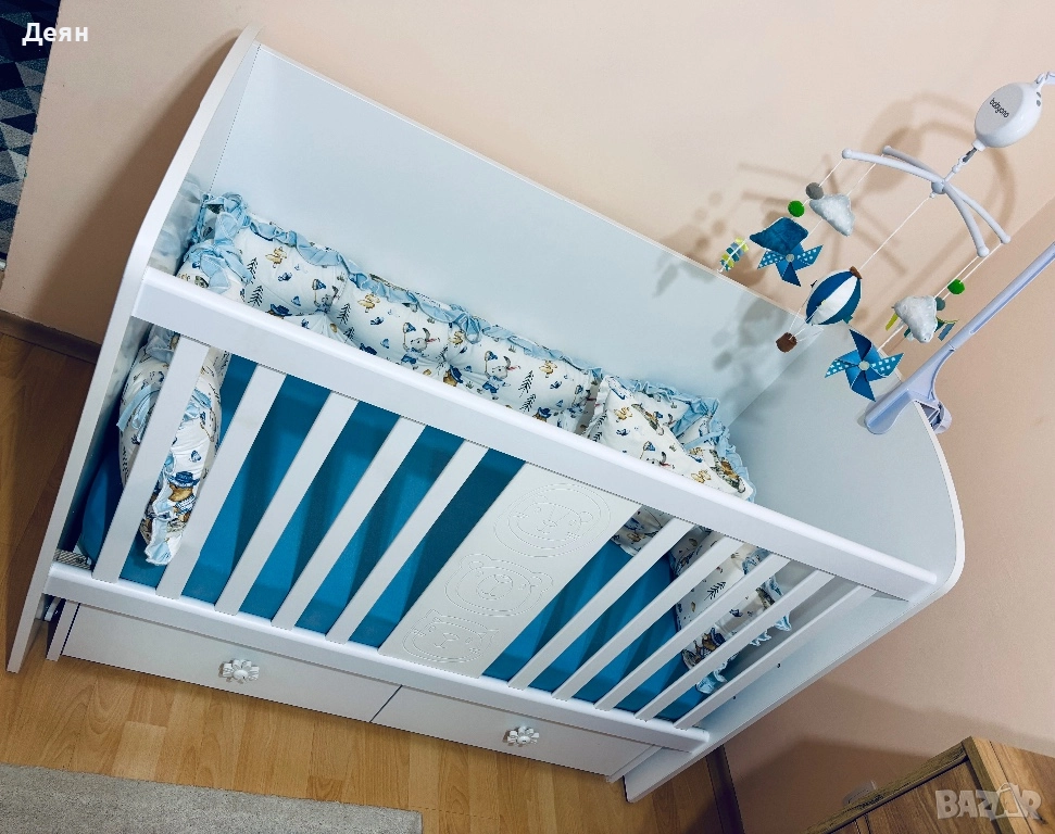 Детско легло - тип люлка, снимка 1