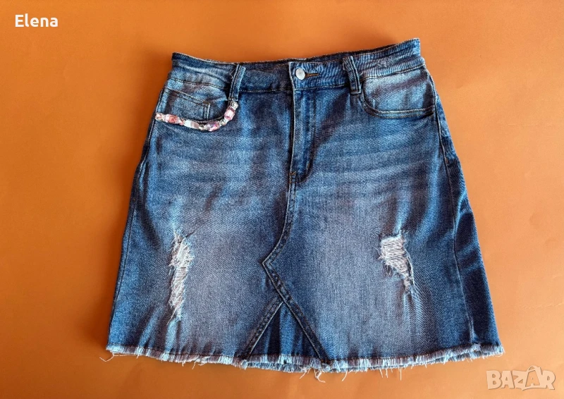 Дънкова пола, снимка 1