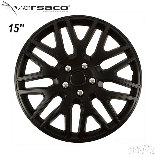 Тасове за джанти 15'' Versaco Dakar NC Black, снимка 1