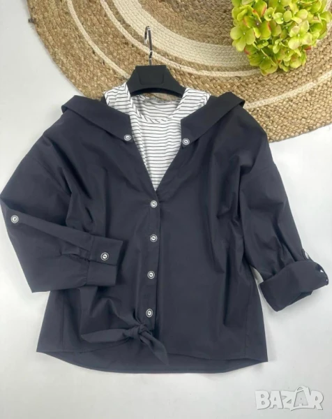 Риза с леко отворено рамо , снимка 1