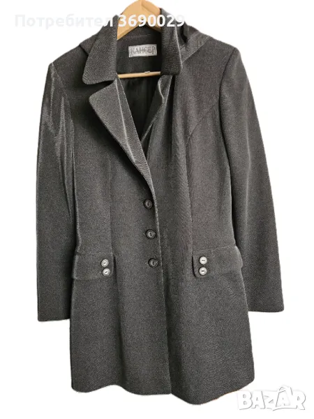 Сив елегантен костюм, снимка 1