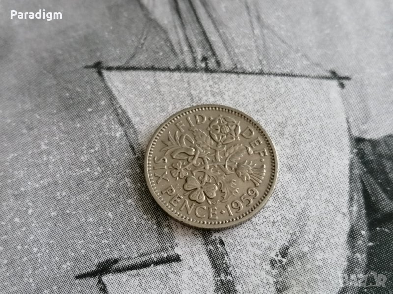 Монета - Великобритания - 6 пенса | 1967г., снимка 1