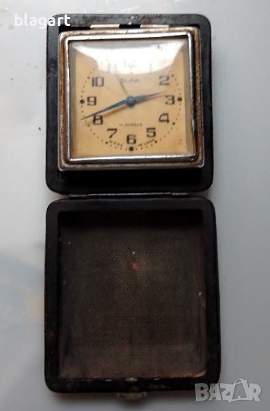 Пътнически будилник"Слава"- СССР, снимка 1