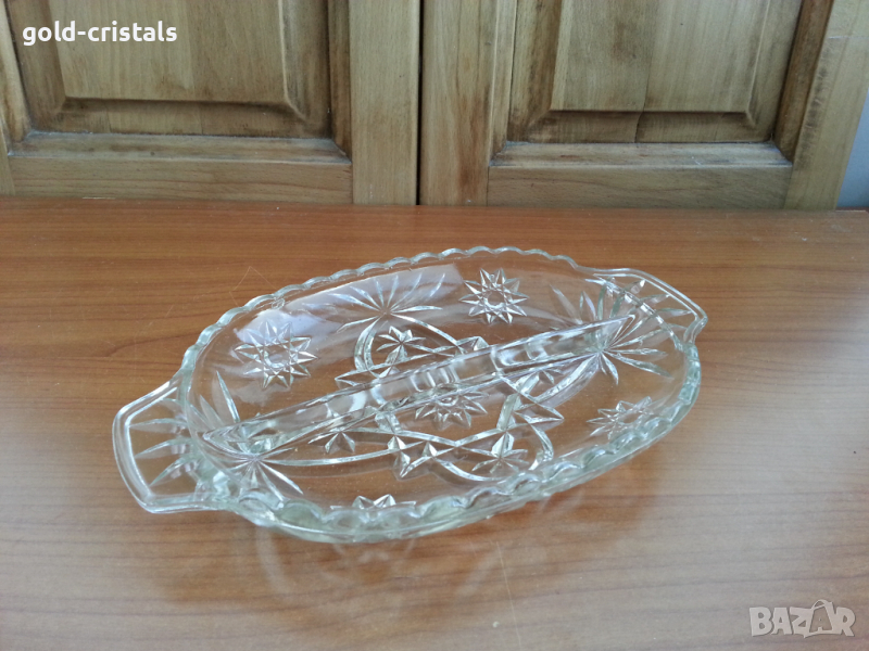 Кристален ордьовър плато , снимка 1