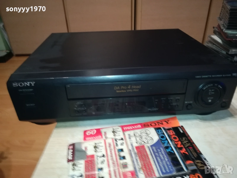 SONY SLV-E420VC VIDEO MADE IN GERMANY 2810251930, снимка 1