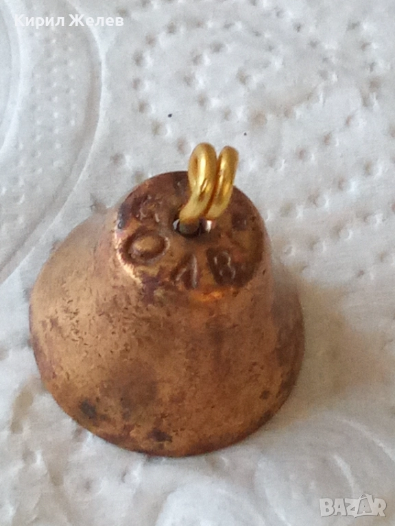 Бронзова камбанка звънче 51778, снимка 1
