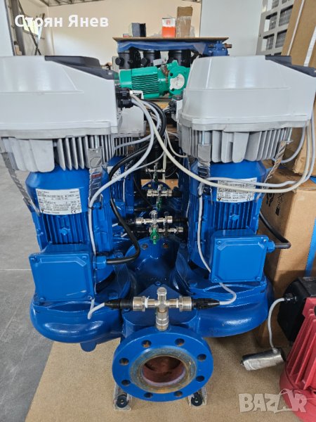 Сдвоена циркулационна помпа с Hydrovar честотно управление - DN80, снимка 1