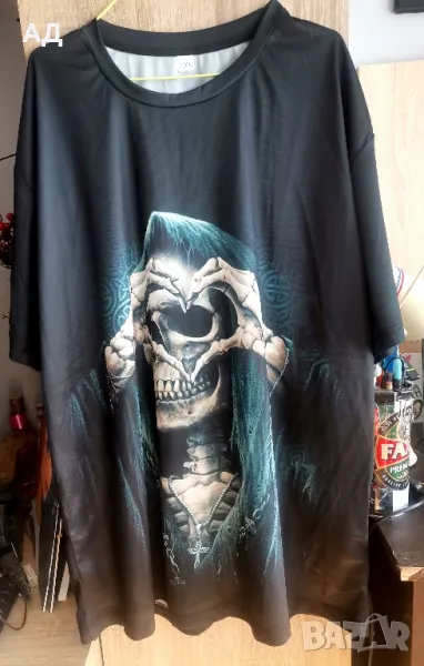 Тениска - черепи , снимка 1