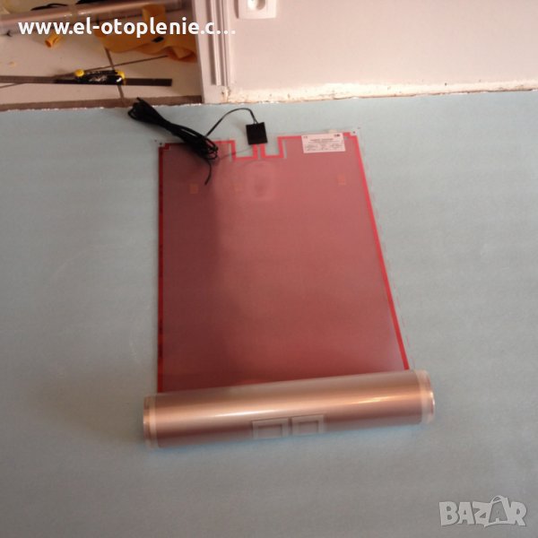 Фолио Нагревател за подово отопление 80W/m²‐224W‐230V‐500x5600 от www.ILO.bg с 2 г гаранция, снимка 1