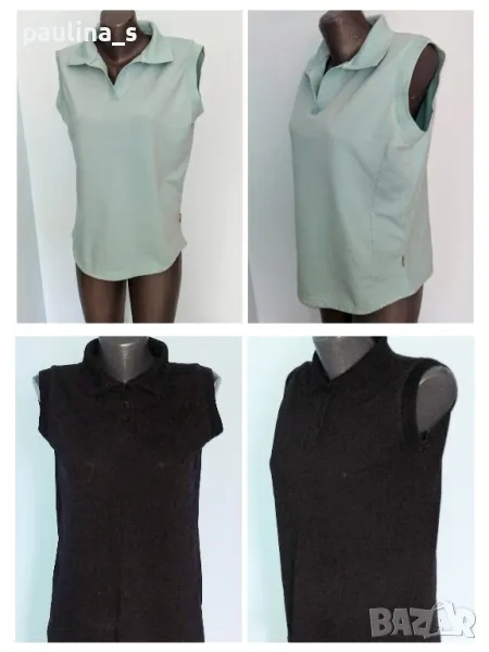 Два броя / Спортна блуза от вафлено трико "Casa Blanka" и "Happy life" / голям размер , снимка 1