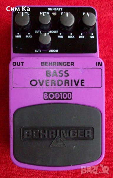 Beringer Bass Overdrive BOD 100, снимка 1