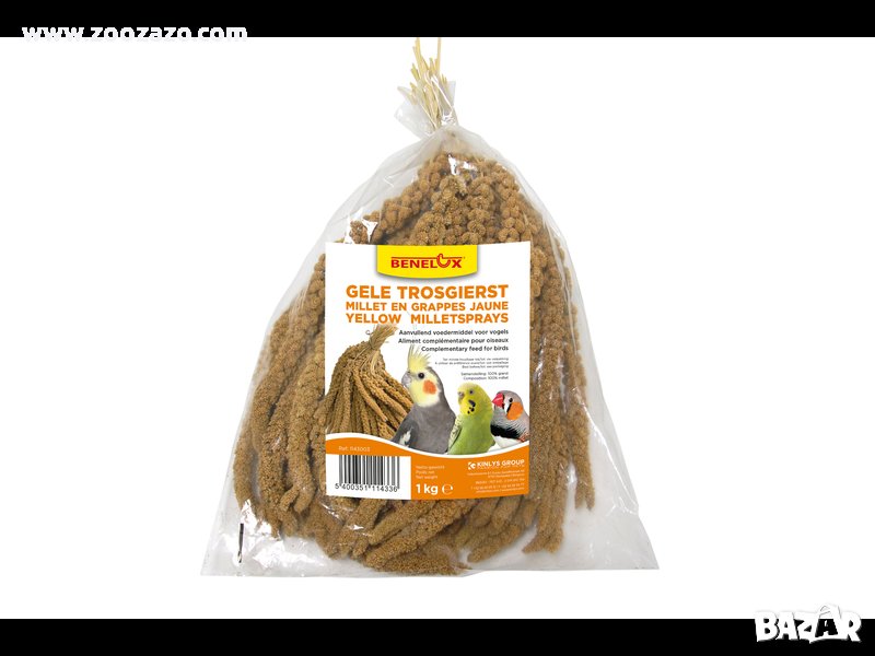 Натурално просо на клас за Птици 1 кг. - 1143003, снимка 1