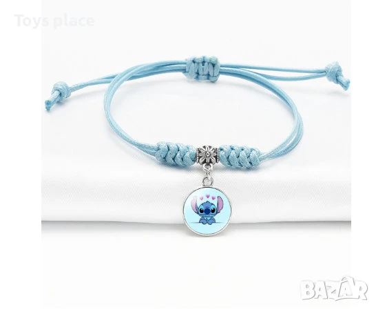 Различни текстилни гривни Лило и Стич Lilo and Stitch , снимка 1