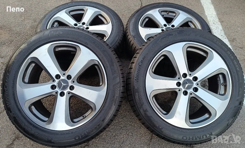 Оригинални джанти с гуми зимни 19 цола за Mercedes GLC дот 2023г, снимка 1