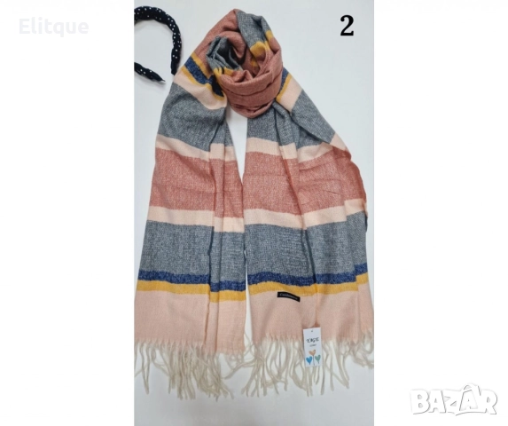 Стилен шал, снимка 3 - Шалове - 52841236