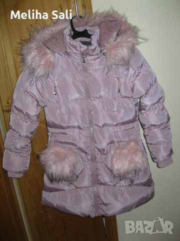 Зимно яке за момиче на Kinderland за 7-8 годишна възраст